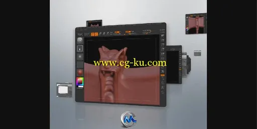3dsMax与ZBrush游戏武器道具制作视频教程 Digital-Tutors Creating Game Weapons i...的图片1