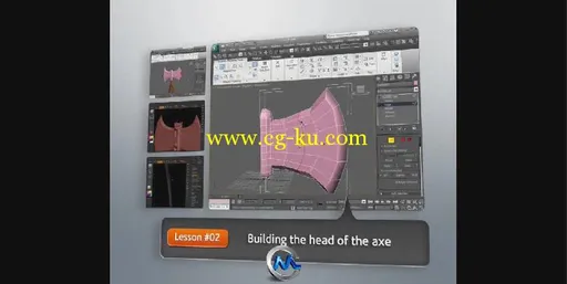 3dsMax与ZBrush游戏武器道具制作视频教程 Digital-Tutors Creating Game Weapons i...的图片2