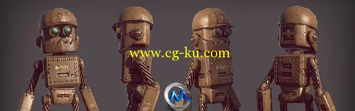 3dsMax与PS制作机器人综合技术视频教程 Digital-Tutors Creating and Rigging a Lo...的图片1