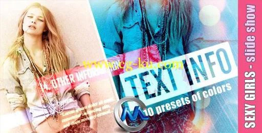 性感女孩AE模板 VideoHive Sexy Girls Slide Show 3061831 Project for After Effects的图片1