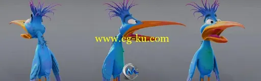 ZBrush卡通大鸟制作视频教程的图片1