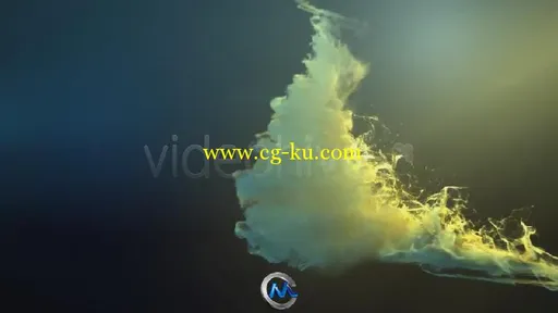 龙卷风粒子Logo标志演绎AE模板的图片1