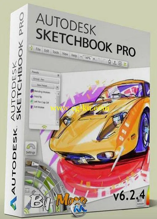 SketchBook欧特克数字绘画设计软件V6.2.4版的图片1