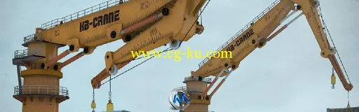 3dsMax起重机建模与骨骼动画视频教程的图片1