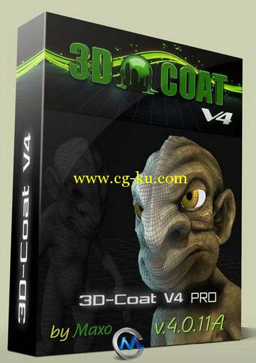 3D-Coat游戏模型雕塑软件V4.0.11A版的图片1