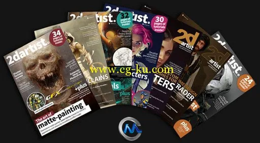 2DArtist概念艺术设计杂志2013年度合辑的图片1