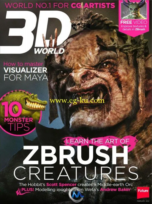 3D世界艺术杂志2014年2月刊的图片1