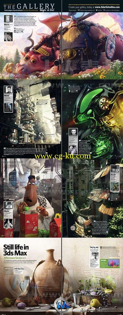 3D艺术家书籍杂志第64期的图片2