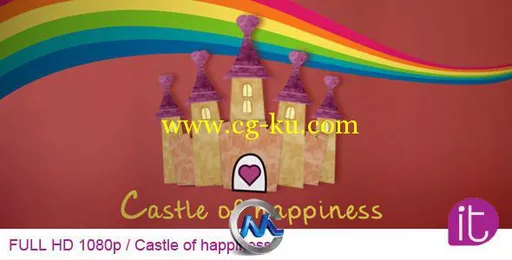 幸福城堡相册AE模板的图片1