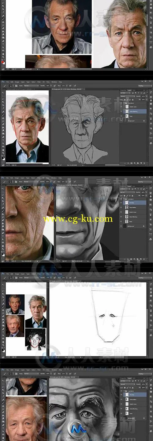 Photoshop漫画画像绘画训练视频教程的图片2