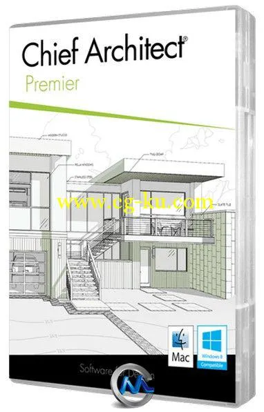 Chief Architect Premier首席建筑师软件X6V16.1.1.9版的图片1