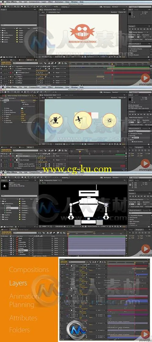 After Effects CC初学者培训视频教程的图片2