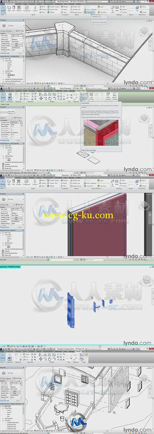 Revit建筑模型工具训练视频教程的图片2