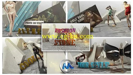 美丽时尚展播动画AE模板的图片1