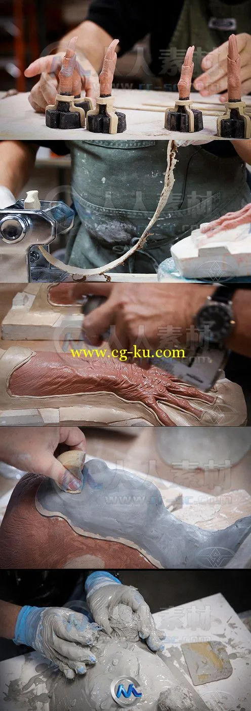 模具影视化妆特效制作视频教程第二季的图片2