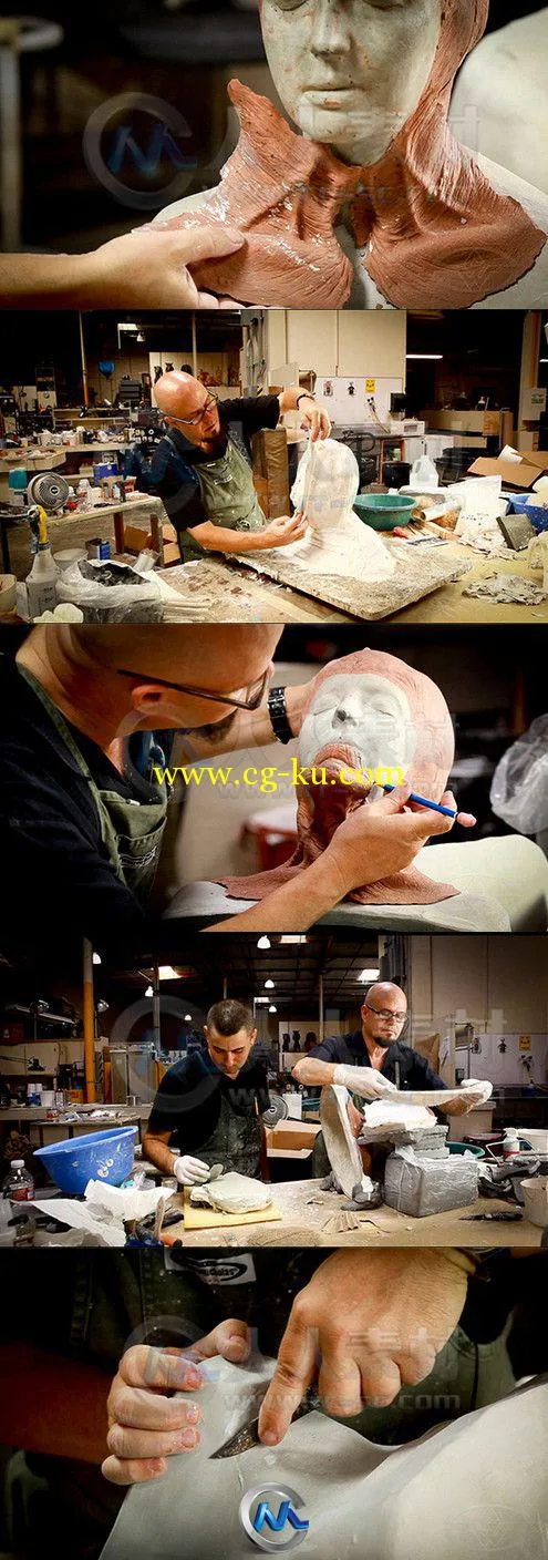 模具影视化妆特效制作视频教程第一季的图片2