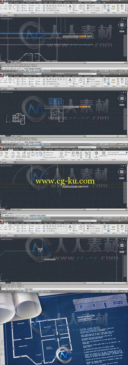 AutoCAD建筑绘图技巧视频教程的图片2
