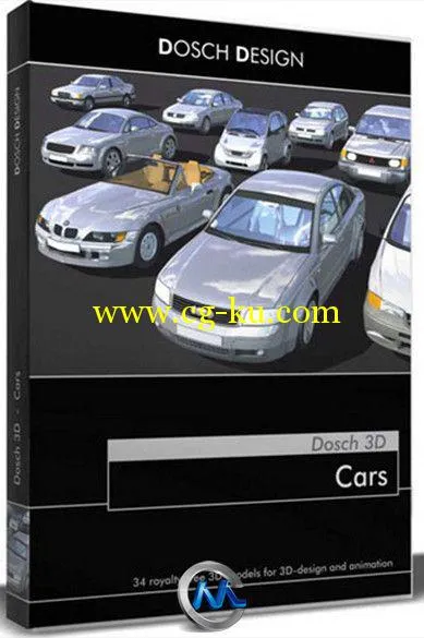 34款汽车3D模型合辑的图片1