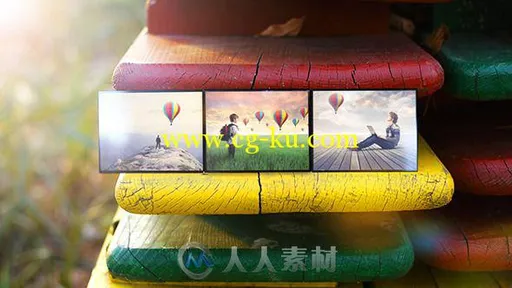 小清新大自然相册动画AE模板 Videohive Realistic Photo Gallery 7254966 Project ...的图片1