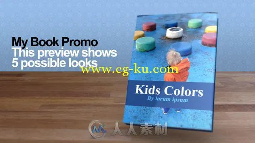 书籍图书宣传促销动画AE模板 Videohive My Book Promotion 6906790 Project for Af...的图片2