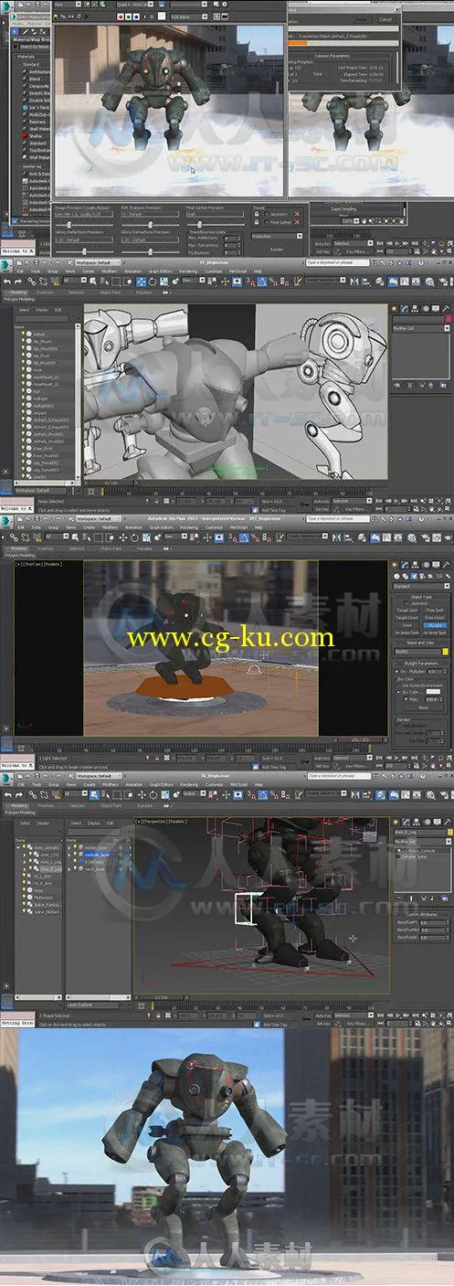 3dsMax 2015基础核心训练视频教程 Digital-Tutors Introduction to 3ds Max 2015的图片1