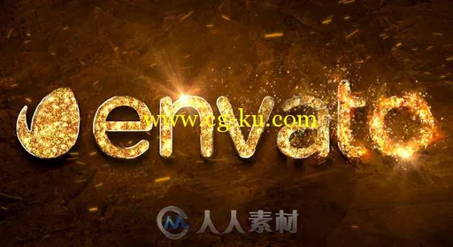 炙热烈焰Logo演绎动画AE模板 Videohive Fire Gold Logo 6714723 Project for After...的图片2