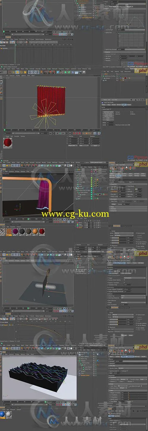 Cinema 4D高级动画制作训练视频教程 FXPHD C4D215 Marvelous Motion Graphics with...的图片1