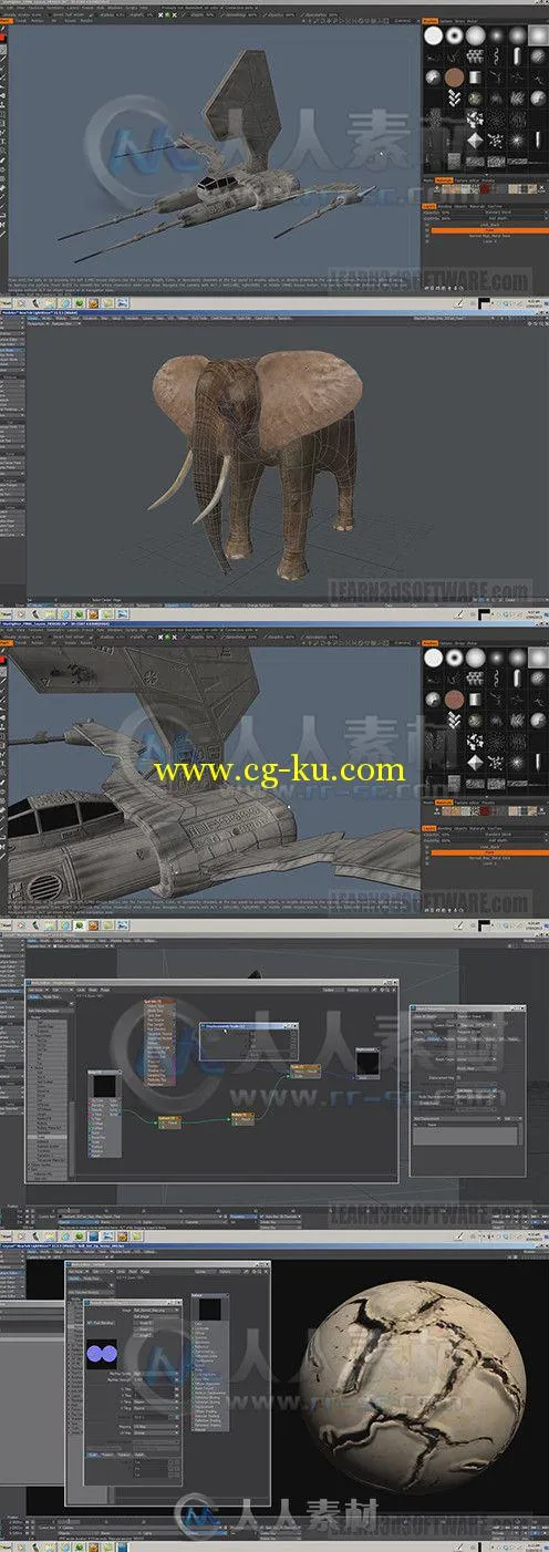 3DCoat4综合训练视频教程第二季-基础入门 Udemy 3D Coat 4 Volume 2 Getting Start...的图片1