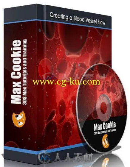 3dsmax血管血液血细胞制作训练视频教程 CGCookie Create Blood Vessels and Blood的图片2