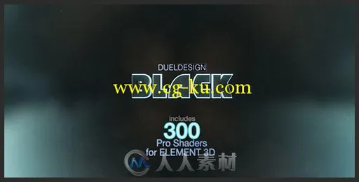 300个E3D材质预设AE模板 Videohive BLACK 6546653 Project for After Effects的图片2