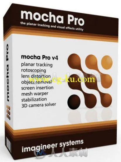 Mocha二维跟踪软件V4.0.0Win版 Imagineer Systems mocha Pro 4.0.0 v8707 Win64的图片1