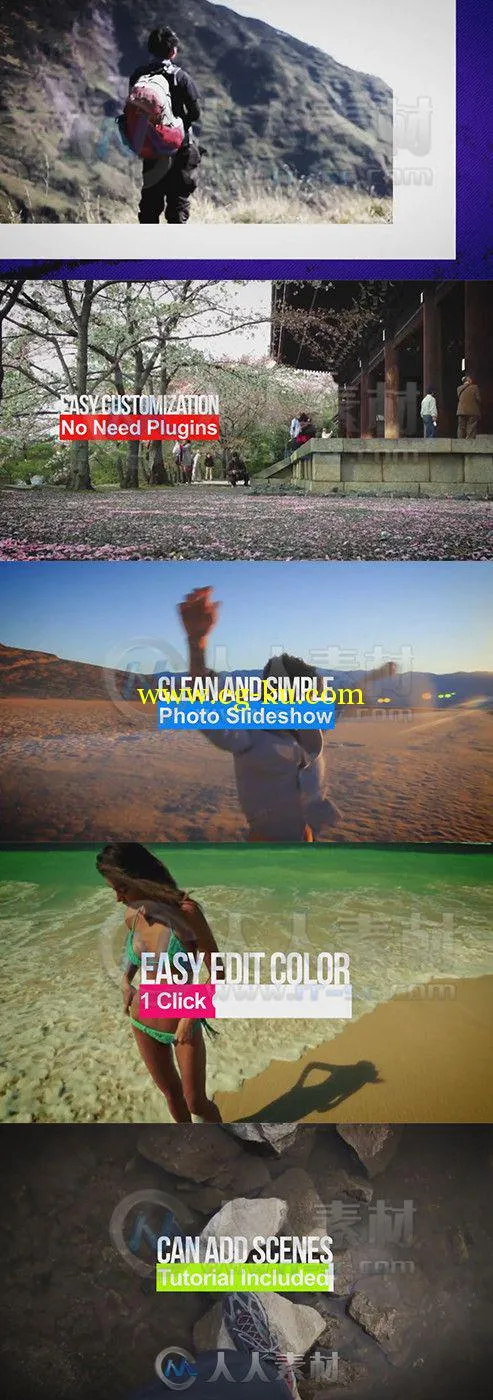 简洁漂亮包装动画AE模板 Videohive Clean And Simple Slideshow 7255240 Project f...的图片1