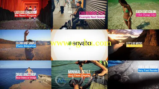 简洁漂亮包装动画AE模板 Videohive Clean And Simple Slideshow 7255240 Project f...的图片2