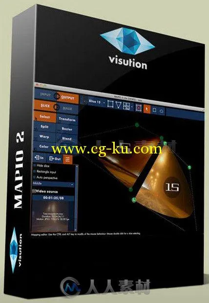 Mapio显像技术软件V2.1.2.1606专业版 Visution Mapio Pro v2.1.2.1606 Win的图片1