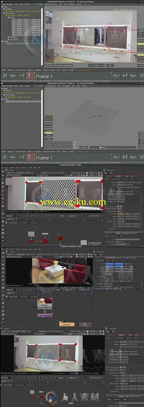 3DEqualizer与NUKE先进技术训练视频教程 Digital-Tutors Advanced Production Tech...的图片1