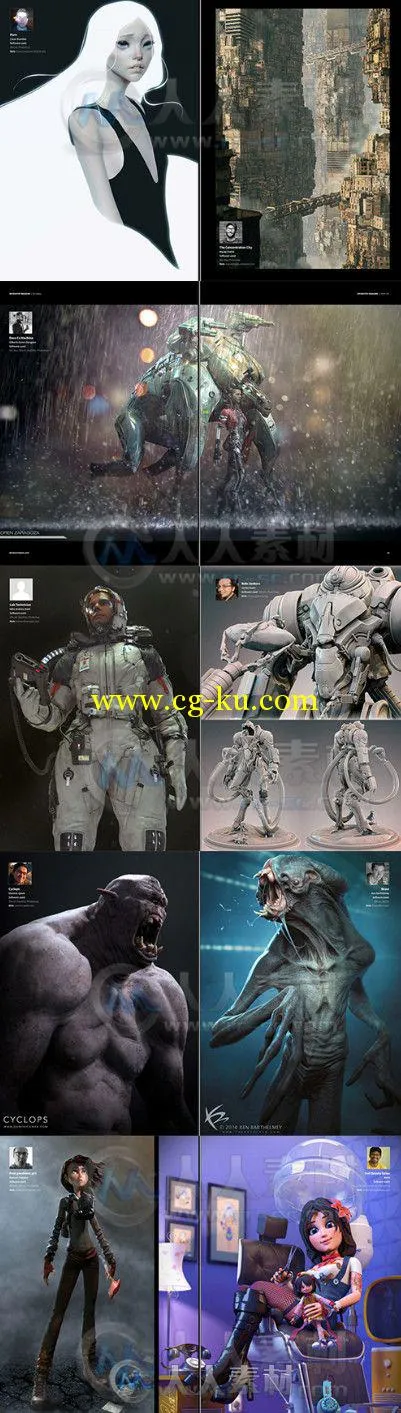 3D创意CG杂志2014年6月刊总第106期 3DCreative Issue 106 2014的图片2