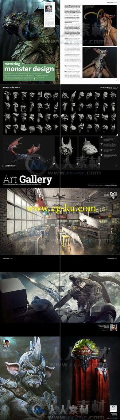 3D创意CG杂志2014年7月刊总第107期 3Dcreative Issue 107 July 2014的图片2