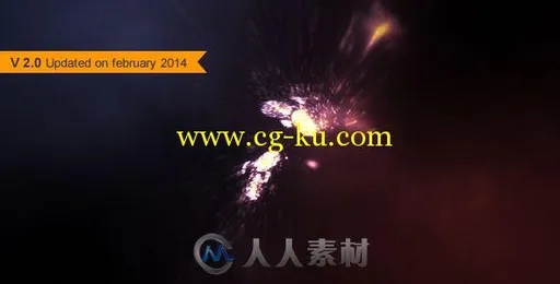 粒子冲击Logo演绎动画AE模板 Videohive Particle Rush 6060298 Project for After ...的图片2