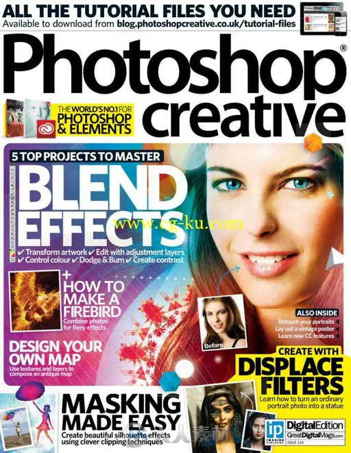 Photoshop创意杂志2014年第116期 Photoshop Creative Issue 116 2014的图片1