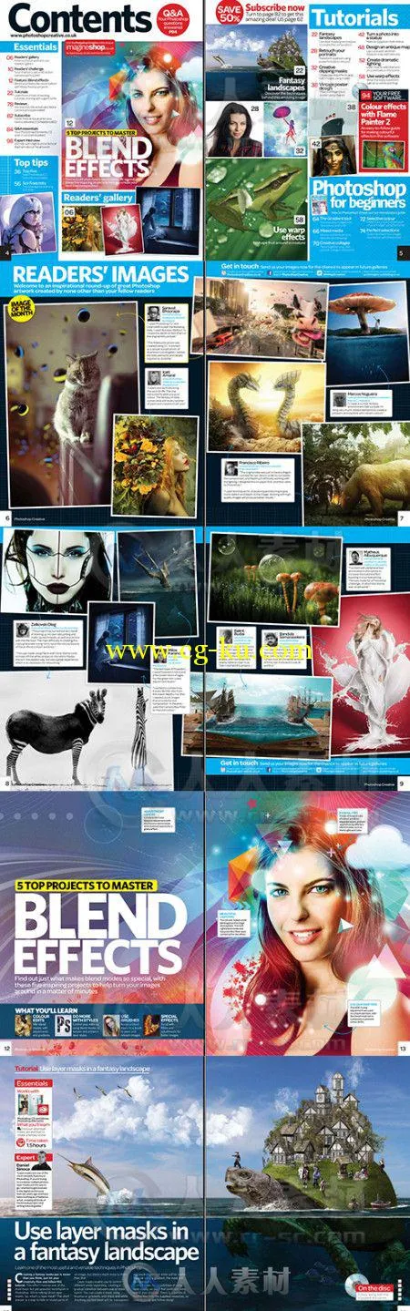 Photoshop创意杂志2014年第116期 Photoshop Creative Issue 116 2014的图片2