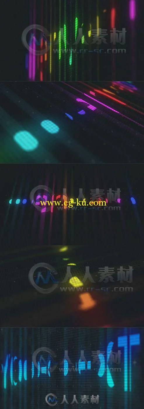 韵律音乐节奏Logo演绎动画AE模板的图片1