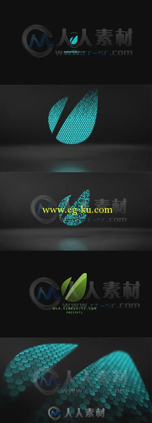 科幻数码Logo演绎动画AE模板 Videohive Elegant Logo Animation 6521461 Project f...的图片1