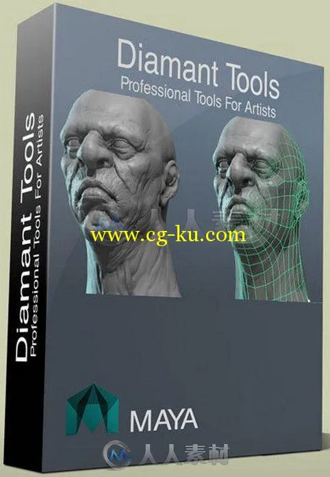 RD3D Diamant Tools角色建模Maya2011-2015插件V1.11版 RD3D Diamant Tools v1.11 f...的图片2