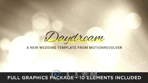 梦幻白色婚礼相册动画AE模板 Videohive Daydream Wedding 7516645 Project for Aft...的图片2