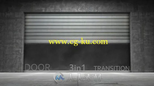 芝麻开门转场视频素材 Videohive Door Transition 4476877 Motion Graphics的图片1