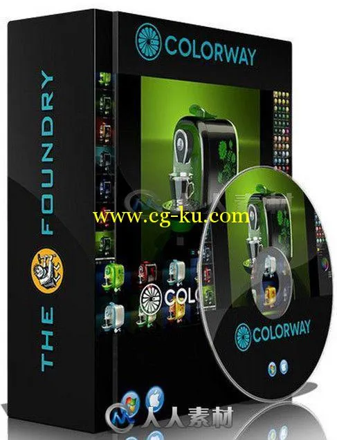 Colorway色彩设计C4D插件V1.0v1版 The Foundry Colorway Kit 1.0v1 for C4D XFORCE的图片1