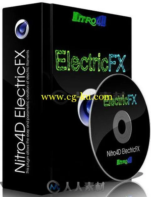 Nitro4D ElectricFX电力拉丝特效C4D插件V1.00版 Nitro4D ElectricFX 1.00 for Cine...的图片1