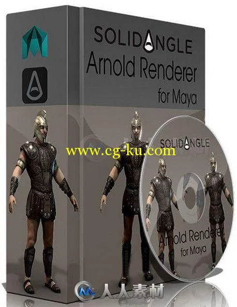 Arnold光线特效渲染Maya插件V1.1.1.0版 SolidAngle Maya To Arnold (MtoA) 1.1.1.0...的图片1