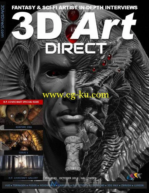 三维艺术杂志2014年第43期 3D Art Direct Issue 43 October 2014的图片2