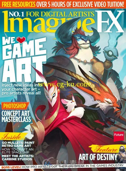 科幻数字艺术杂志2014年12月刊 ImagineFX December 2014的图片2